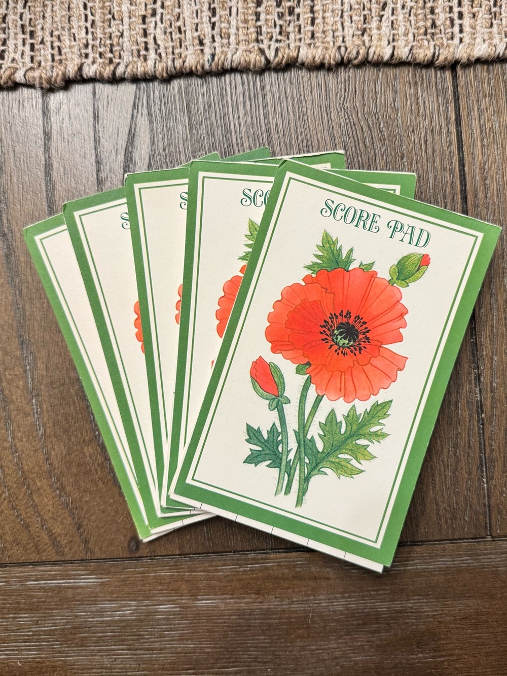 Vintage Hallmark Bridge Score Pads